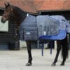 This 210 denier liner has a medium-lite 100g polyfill and fits into the WeatherBeeta ComFiTec Premier Trio Turnout Rug